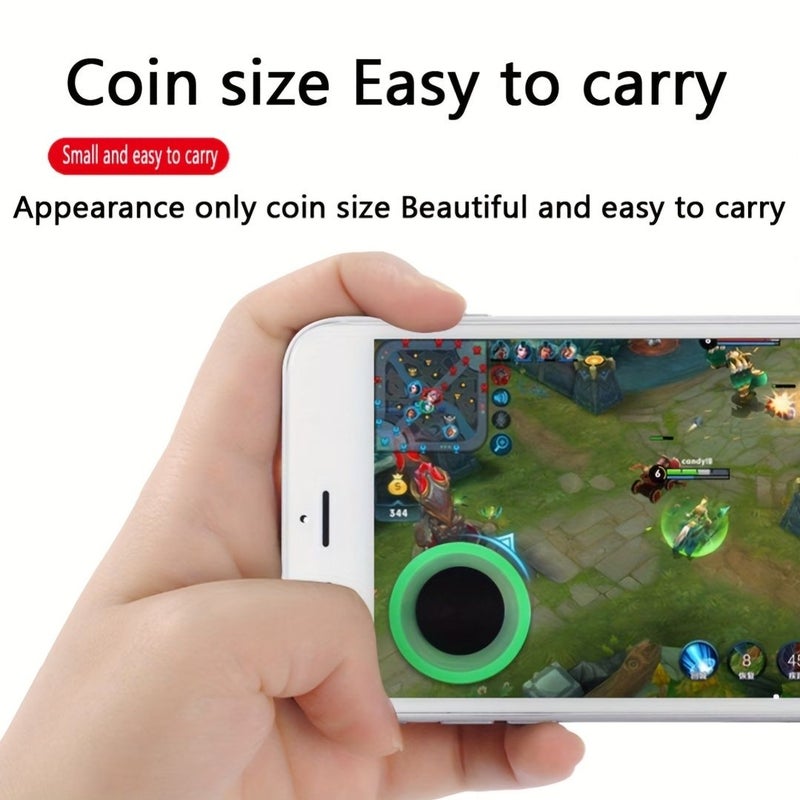 2 Pack Mobile Game Joystick Touch Screen Controller for Smartphone Android Tablet - Image 5