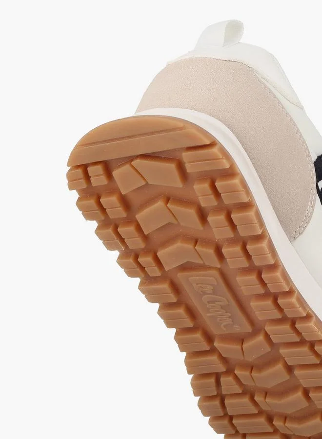 Lee Cooper IVORY Women Lace-Up Ankle Sneakers for Women | Best Price UAE