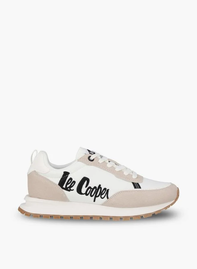 Lee Cooper IVORY Women Lace-Up Ankle Sneakers for Women | Best Price UAE