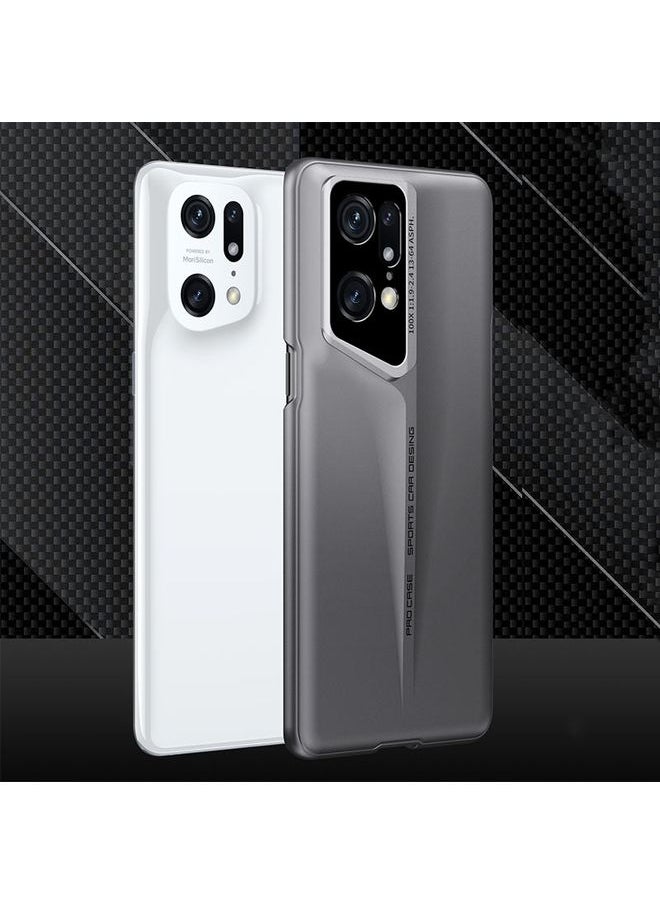 Case Cover For OPPO Find X5 Pro GKK Blade Ultra-thin Full Coverage Phone Case Grey