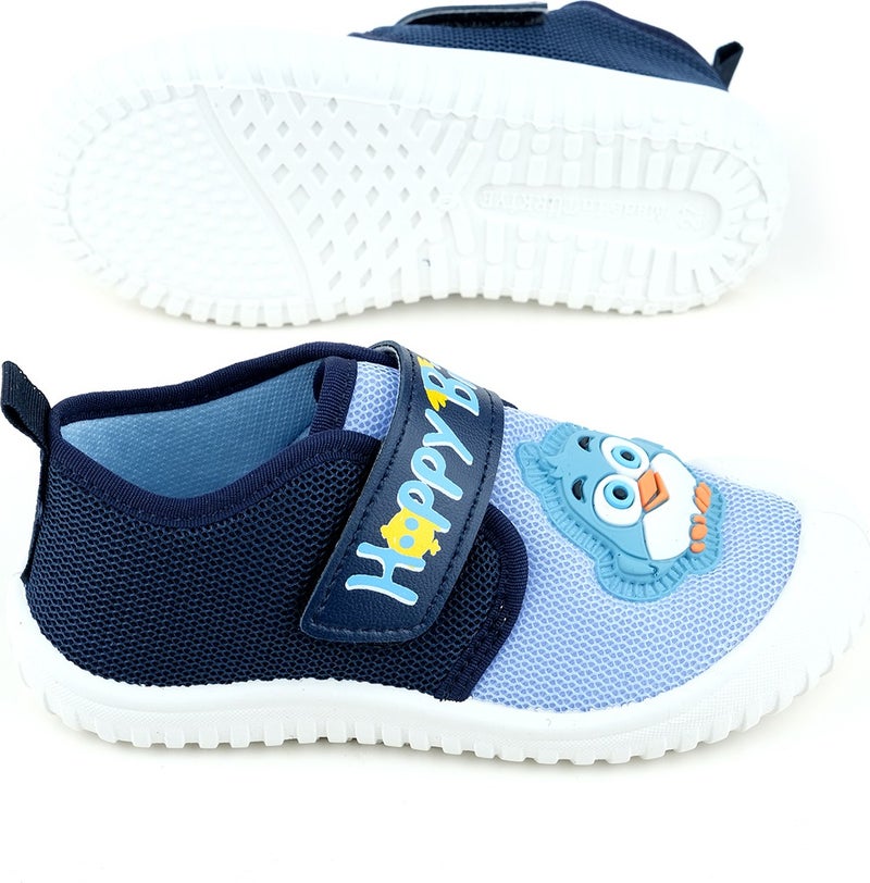 Gezer Summer Boy Linen Happy Bird Velcro Adjustable Shoes  - Image 4