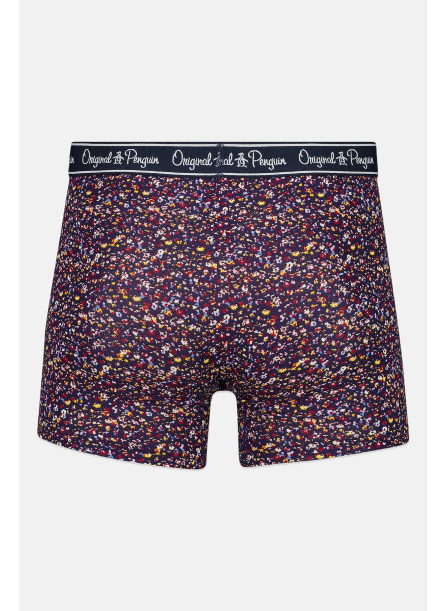 Original Penguin - Men 3 Pack Allover Print Boxer Briefs, Light Blue - Image 1