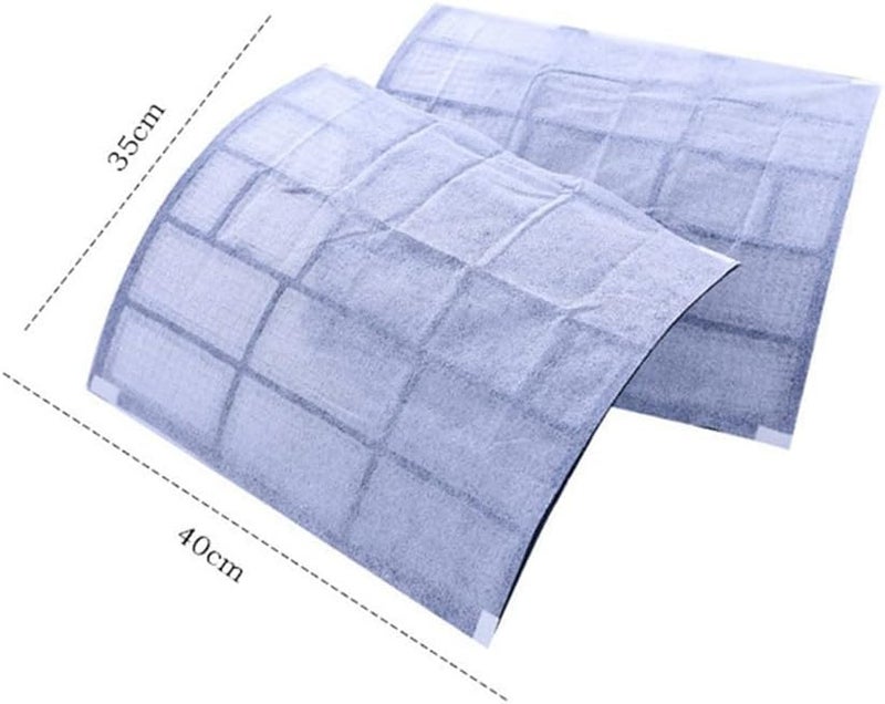 zywuoy 10 حزمة من مرشحات مخرج مكيف الهواء، 15.5 × 13.7 بوصة، منظف مرشح شبكي غير منسوج، مناسب لمكيف الهواء، مرشح تهوية بديل - Image 3