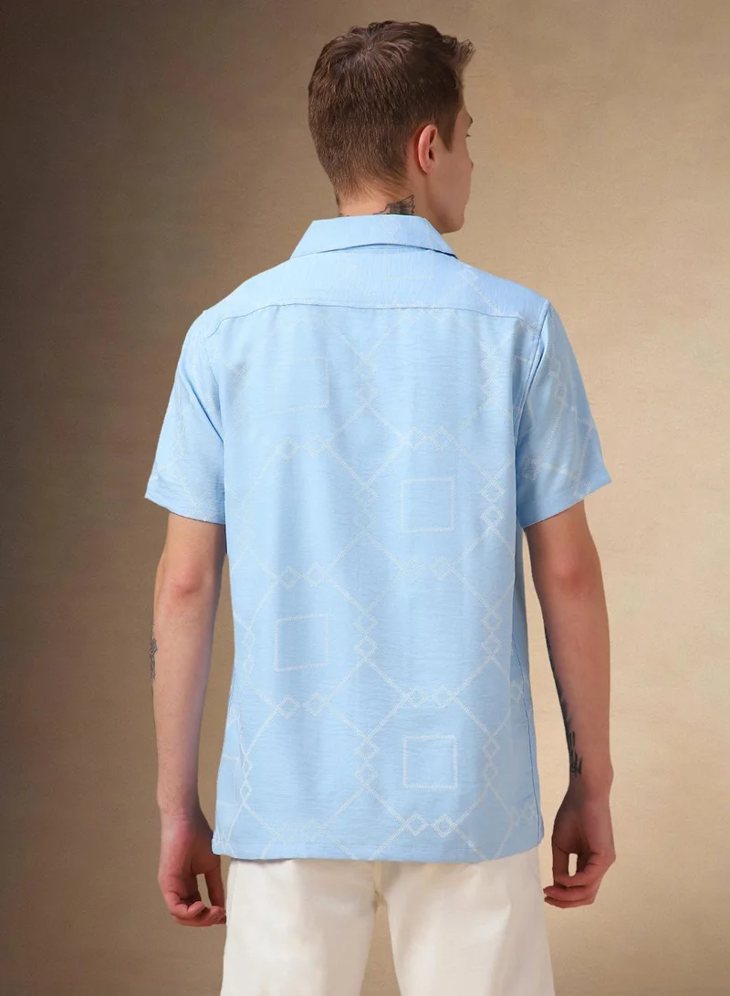 Dennis Lingo Light Blue Shirt For Men For Men