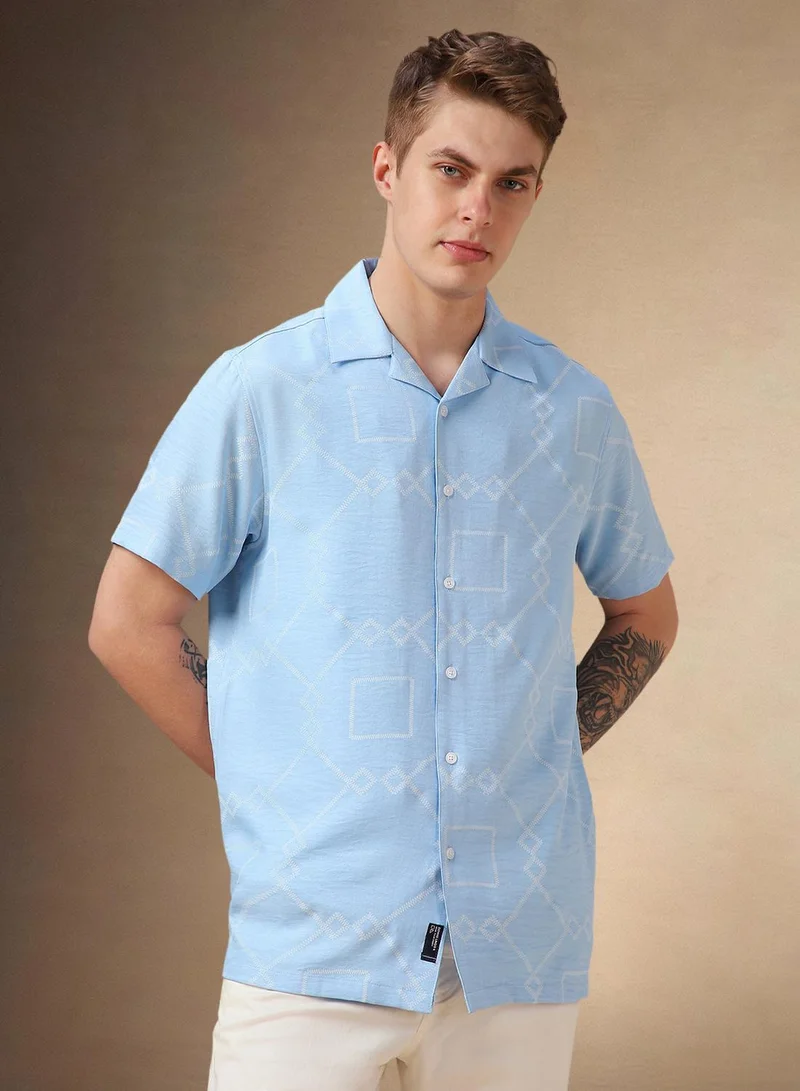 Dennis Lingo Light Blue Shirt For Men For Men