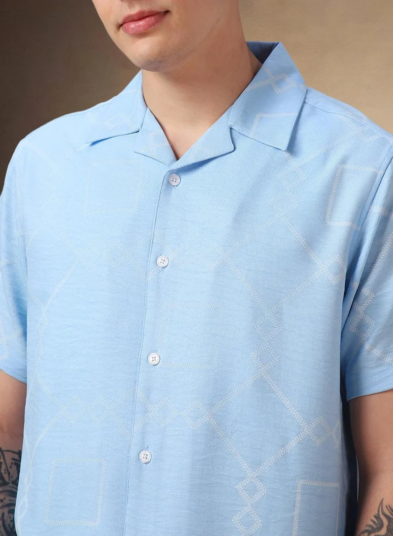 Dennis Lingo Light Blue Shirt For Men For Men