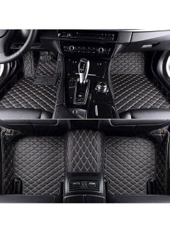 WINCA Car Floor Mats Compatible With Jeep Grand Cherokee 2011- 2021 PVC Leather Floor Mat Non-slip Foot Mats Weather Color Available (Black Silver)  - Image 3