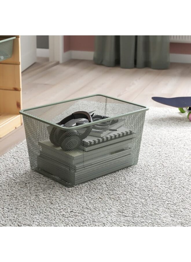 Mesh storage box, light green-grey, 42x30x23 cm - pzsku/ZEC57590C8D83292AF4E8Z/45/_/1694752710/b67691e2-af81-4d6e-ae54-0a934729ac3a