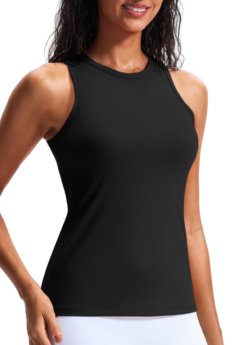 JOYSPELS Workout Tank Tops for Women, Butter Soft Yoga Tops, Slim Fit Athletic Tank - Image 1