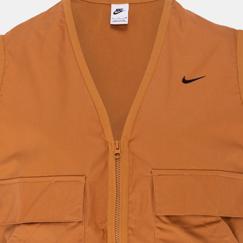 Nike Brown Women's Sportswear Essential Cargo Gilet for Women | Best Price UAE
