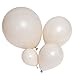 DECGOL Latex Balloons 100Pack Different Sizes 18 12 10 5 Inch Party Balloon Garland Kit Sand White - Image 3