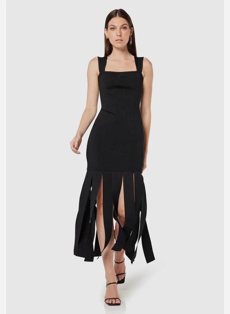 ELLIATT Square Neck Skater Dress