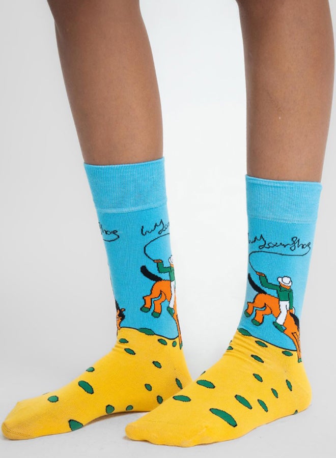 Cowboy Neck Socks