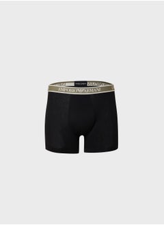 EMPORIO ARMANI 3 Pack Logo Band Boxers  - Image 3