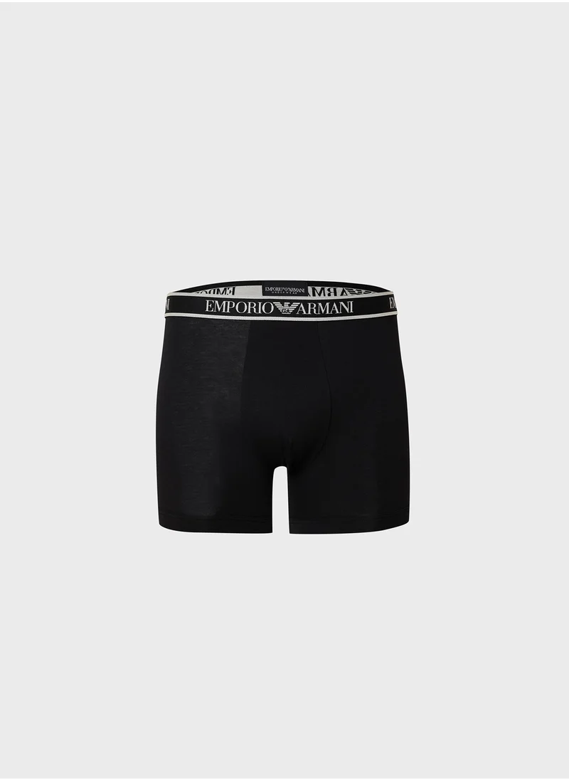 EMPORIO ARMANI 3 Pack Logo Band Boxers