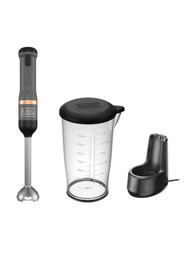 BLACK+DECKER Kitchen Wand Blender With Measuring Cup BCKM1011KBF-GB Black/Silver - Image 1