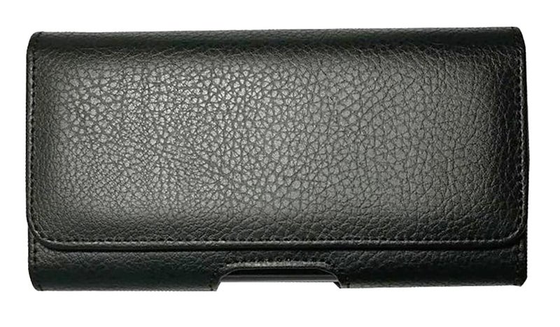 TDG Leather Belt Pouch Holster for Apple iPhone Smartphones & Mobiles (Black, 6.5 inches) - Image 3