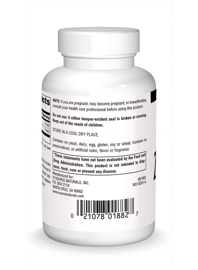 Source Naturals Zeaxanthin with Lutein, 10 mg - 60 Capsules - Image 2