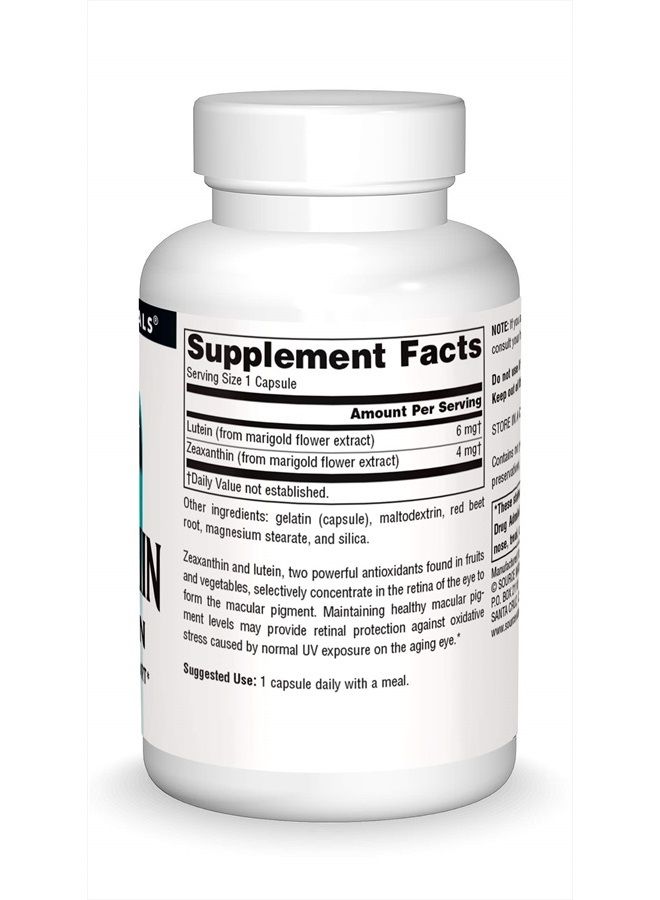 Source Naturals Zeaxanthin with Lutein, 10 mg - 60 Capsules - Image 3