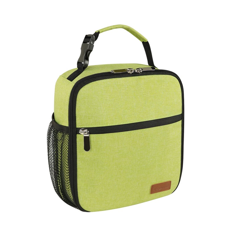 Femuar Lunch Box for Men Women Adults Small Lunch Bag for Office Work Picnic  Reusable Portable Lunchbox Green