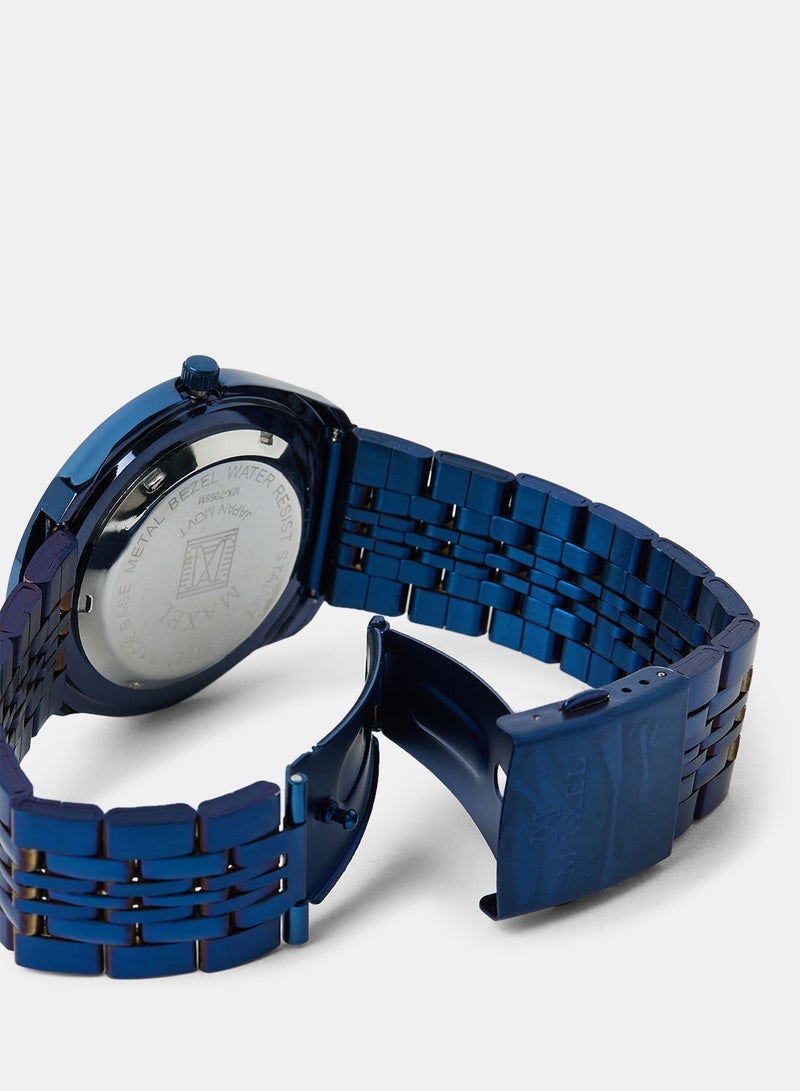 ماكسل ساعة يد ماكسيل دياستار هيريتاج بريميوم أنالوج للرجال MX584 - 38 ملم - Image 3