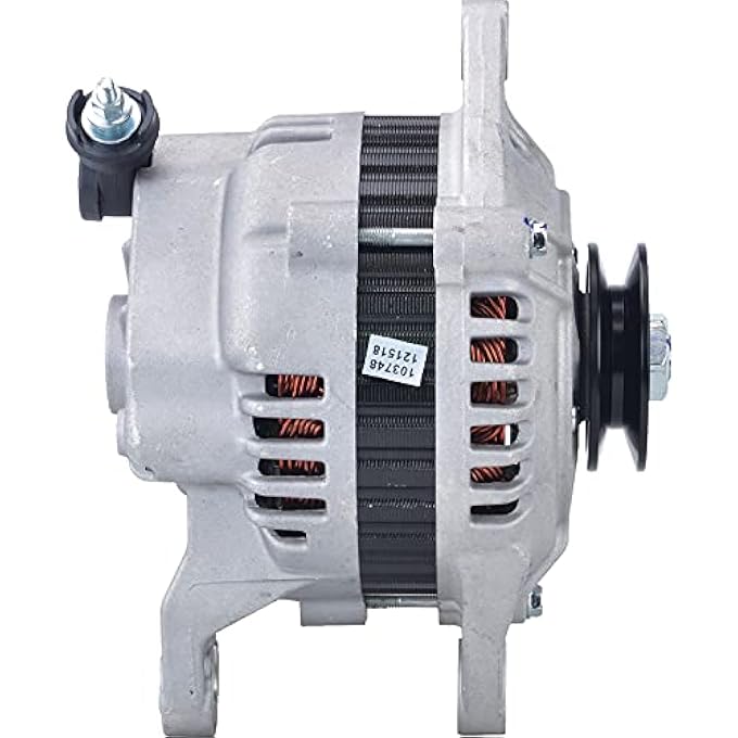 DB Electrical 400-48221 Alternator Compatible With/Replacement For Mazda RX-7 1986-1988 N318-18-300, N326-18-300, A2T47474, A2T47974, 334-1757, 111408, 10463787, M900089, LRA01371, 1-2342-01MI - Image 2