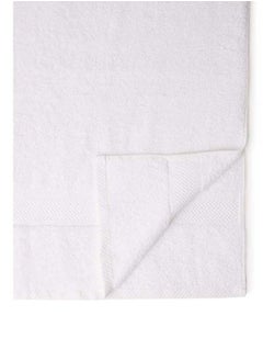 White Rose Towel Matrix White Bath Sheet 500 GSM 100% Cotton Terry Zic Zac Border 85x170 cm Soft Feel Highly Absorbent Quick Dry  - Image 4