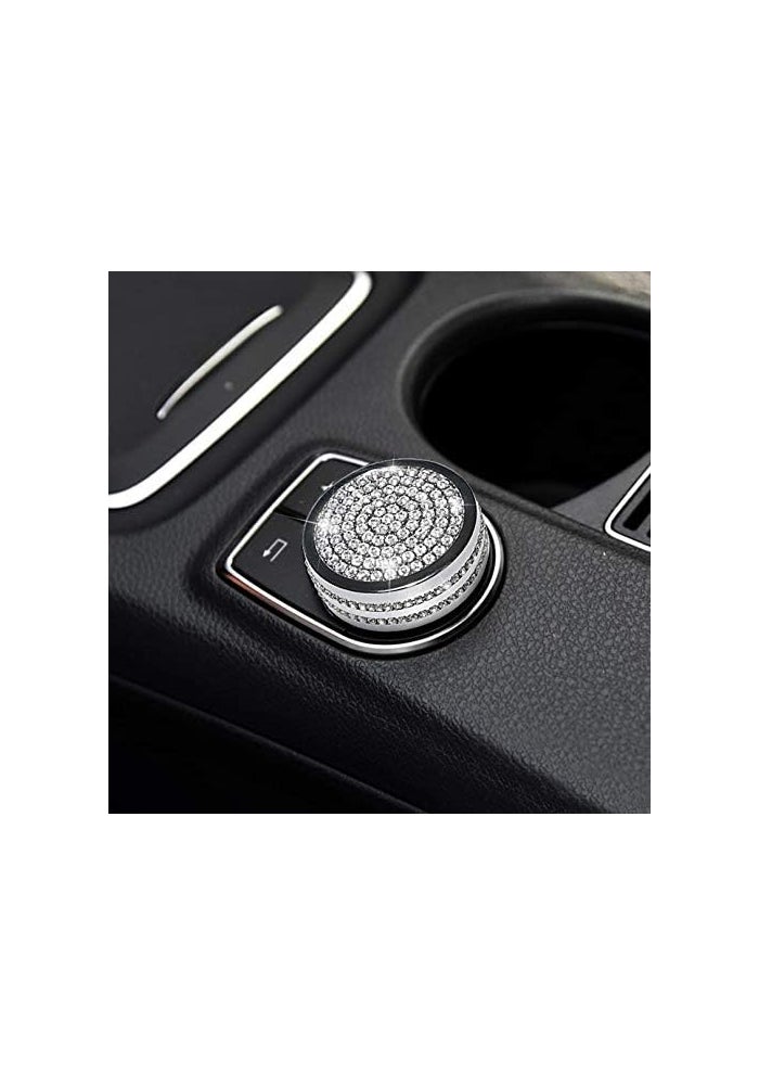 Wivplex Diamond Car Multimedia Button Trim Cover - Image 5