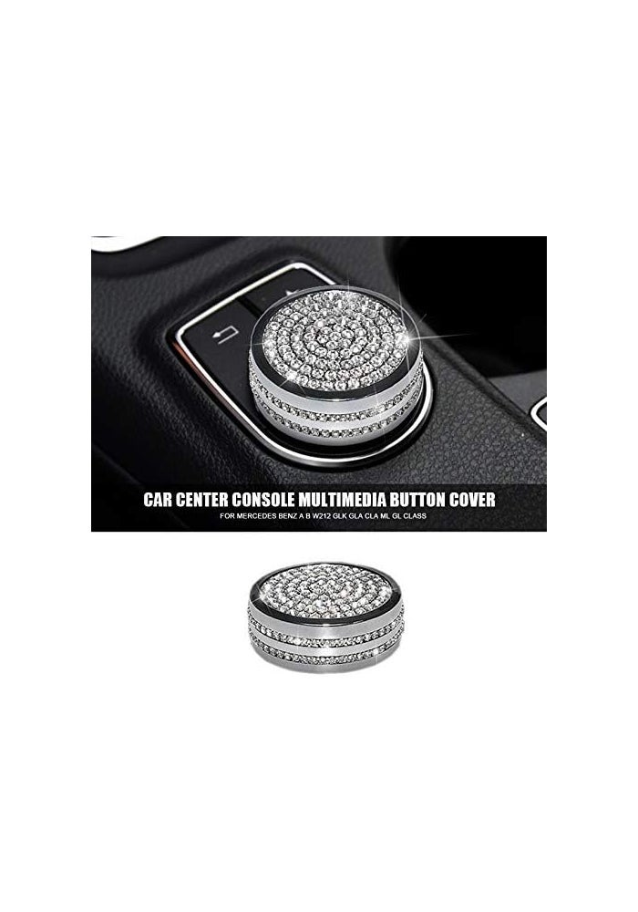 Wivplex Diamond Car Multimedia Button Trim Cover - Image 3