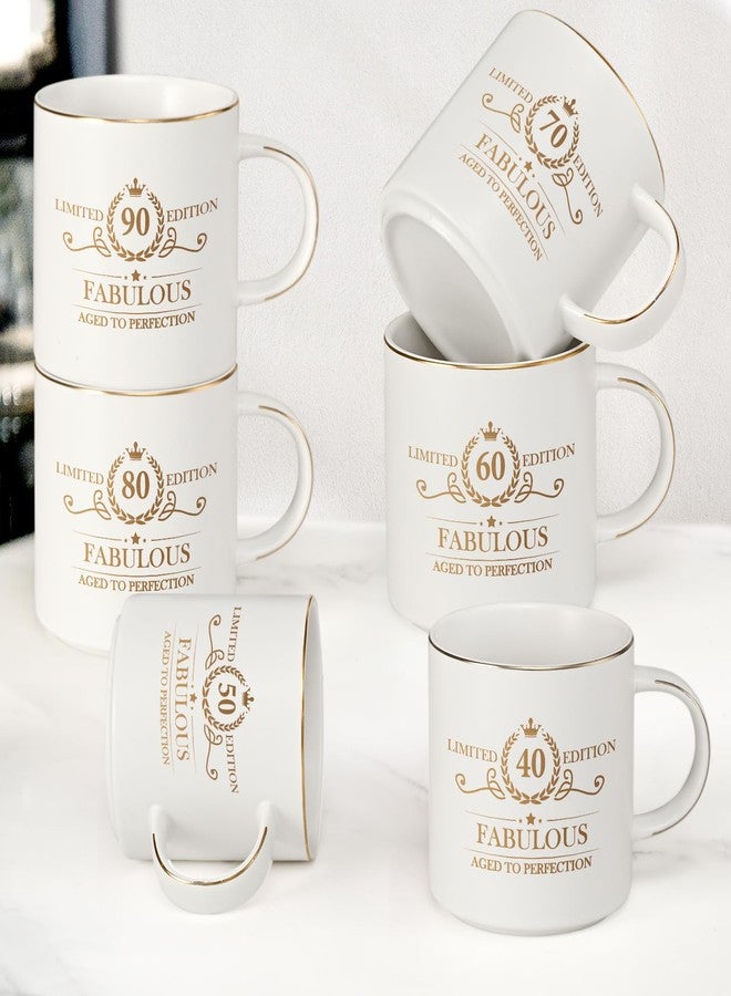 Cabtnca 90th Birthday Gifts for Women, Gifts for 90 Year Old Woman, 90 and Fabulous, Limited 90 Edition Mug, 90th Birthday Gift Ideas for Grandma Mom Aunt, 90th Birthday Mug, 12Oz - Image 5