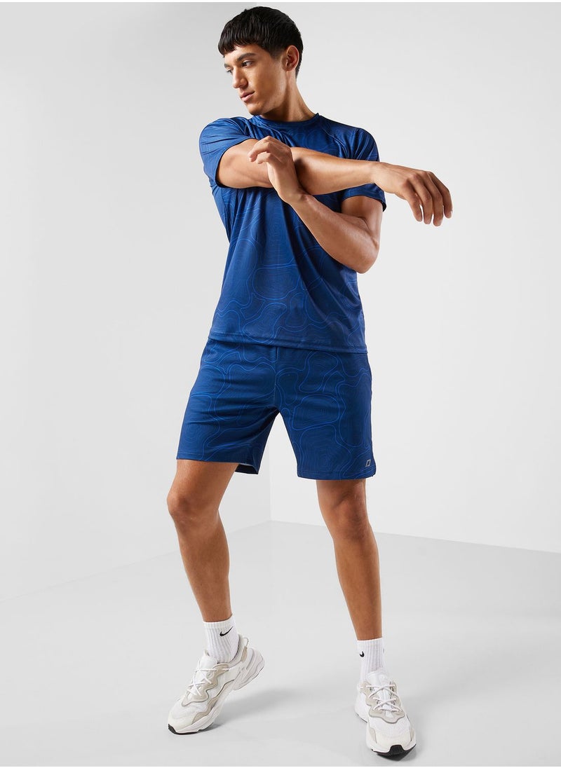 Printed Training T-Shirt