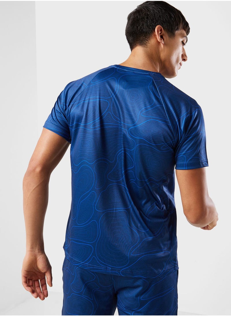 Printed Training T-Shirt