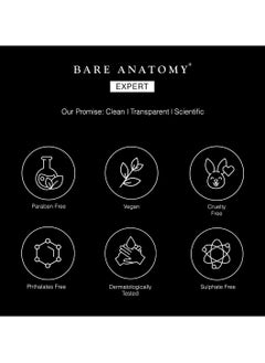 BARE ANATOMY Bare Anatomy Anti Hair Fall Shampoo|5x Hair Fall Control & Growth|Contains Biotin Adenosine, & Peptides| For All Hair Types | For Women & Men | 100ml  - Image 5