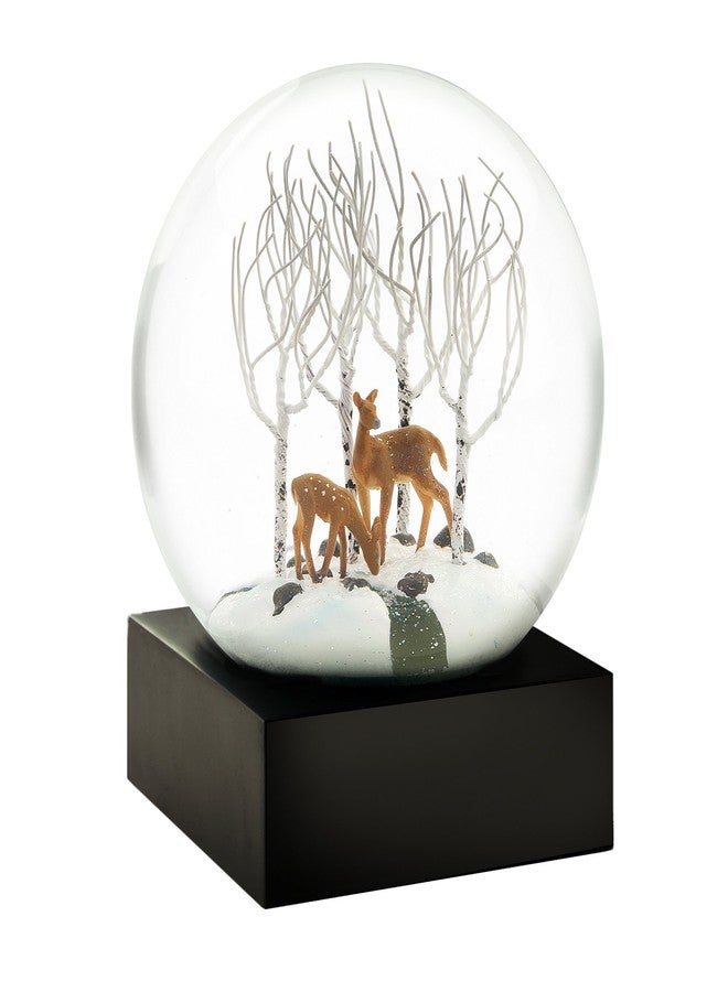 CoolSnowGlobes Deer in The Woods Cool Snow Globe - Image 1