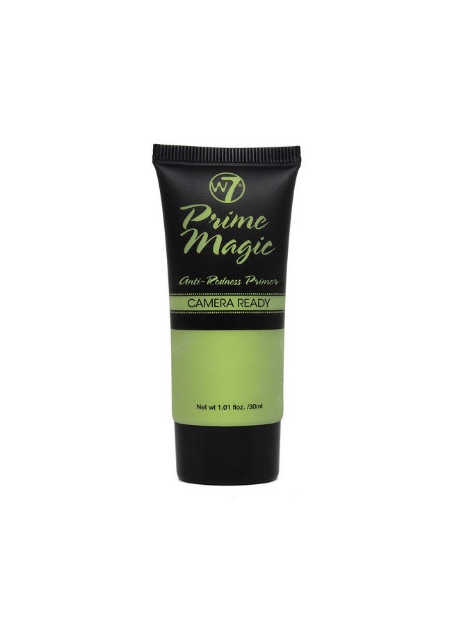 W7 Prime Magic Antiredness Face Primergreen Color Correcting Face Priming Formulavegan Makeup  - Image 1