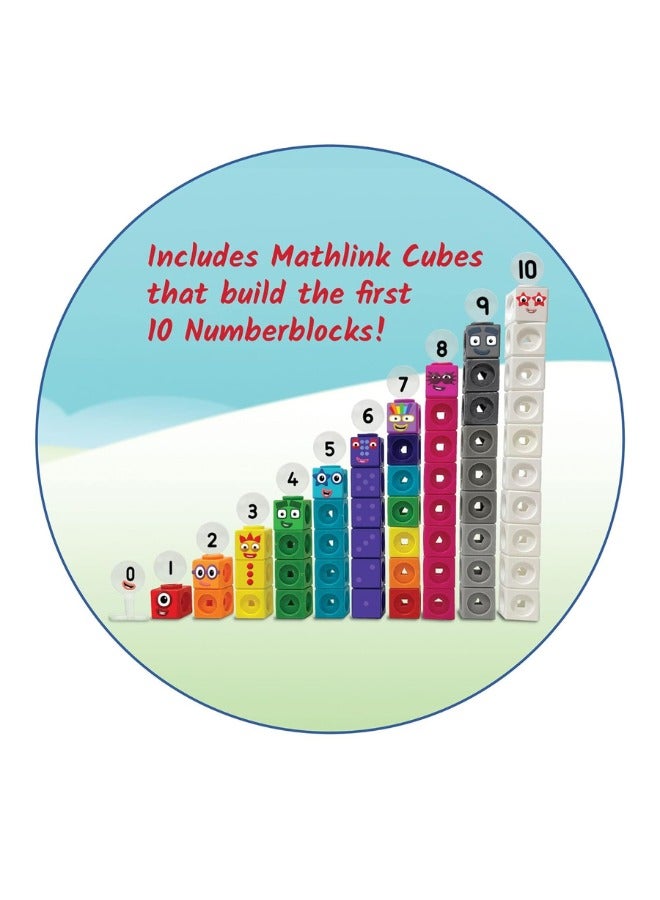 hand2mind hand2mind MathLink Cubes Numberblocks 1-10 Activity Set, 30 Activities Linked to TV Episodes, Math Cubes, Counting Toys, Base Ten Blocks, Montessori Math, Counters for Kids Math, Kindergarten Toys - Image 2