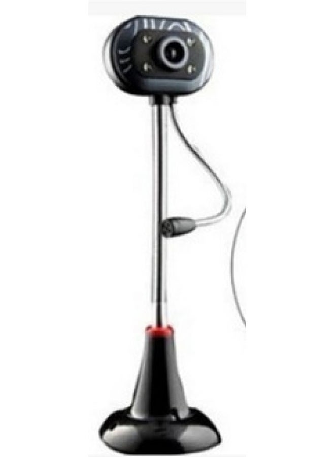 Yuhuashi HD Explosions Computer USB Camera Notebook Desktop Video Night Vision Microphone Drive-Free Cross-Border-color:608 Bare Metal  - Image 1