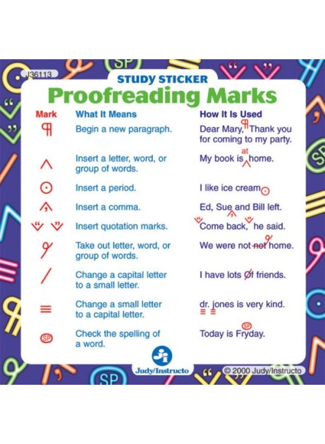 Profreading Marks
