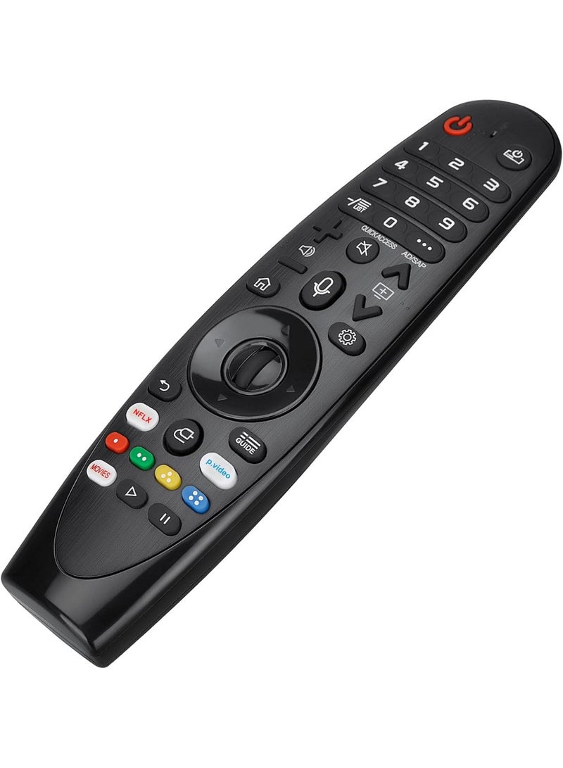 البيت البعيد جهاز التحكم الصوتي السحري AKB75855501 بديل لجهاز التحكم السحري لأجهزة التلفزيون الذكية LG AN-MR20GA و AN-MR19BA، مع وظيفة المؤشر - Image 1