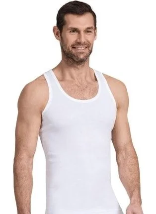 Seher Yıldızı Morning Star 6 Seher Ribana Athlete Rambo Sports Men's Undershirt White