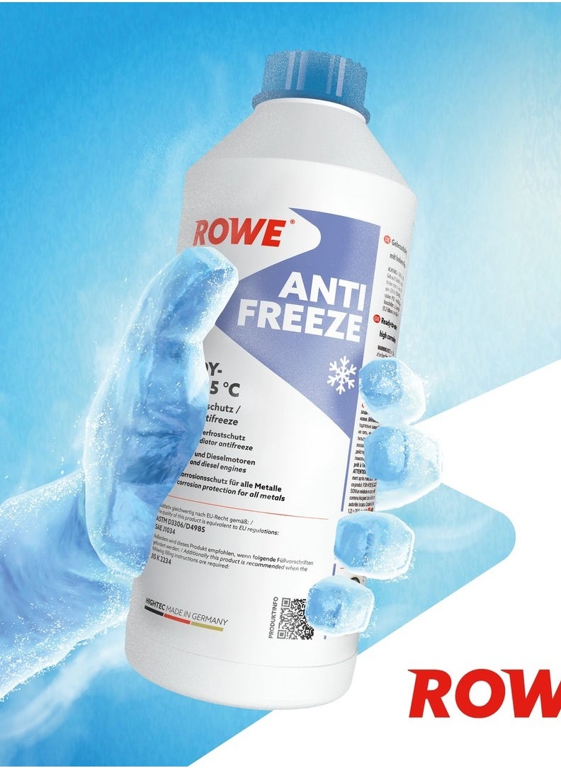 ROWE - HIGHTEC ANTIFREEZE AN SF 12+ Ready Mixed -25 DegC-1.5 Ltr. - Pink (Germany) - Image 1