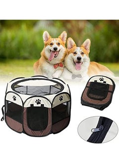 Yolu Foldable Waterproof Octagon Oxford Pet Playpens For Dogs And Cats  - Image 3