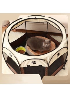 Yolu Foldable Waterproof Octagon Oxford Pet Playpens For Dogs And Cats  - Image 2