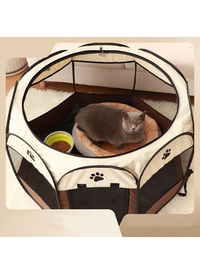 Yolu Foldable Waterproof Octagon Oxford Pet Playpens For Dogs And Cats  - Image 2