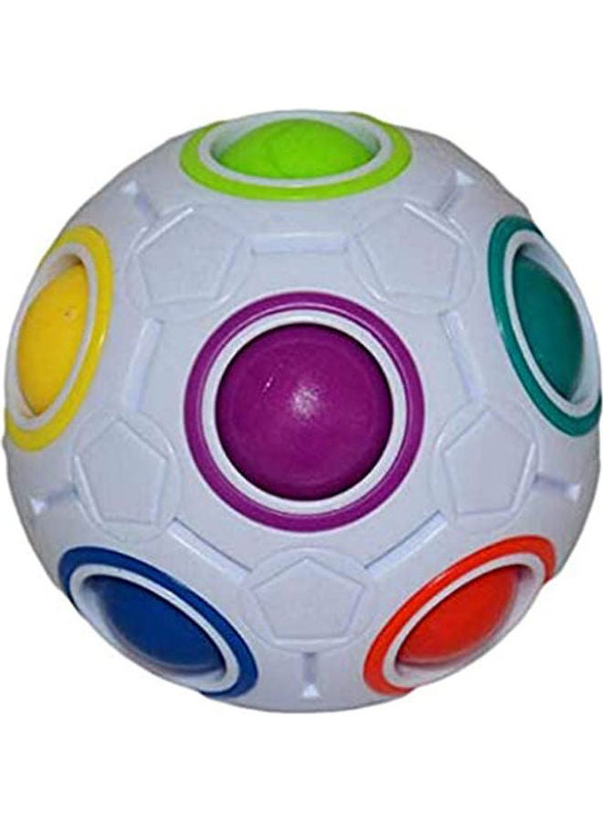 Creative Spherical Magic Cube Speed Rainbow Ball Football Puzzles Kids Educational Learning Toys