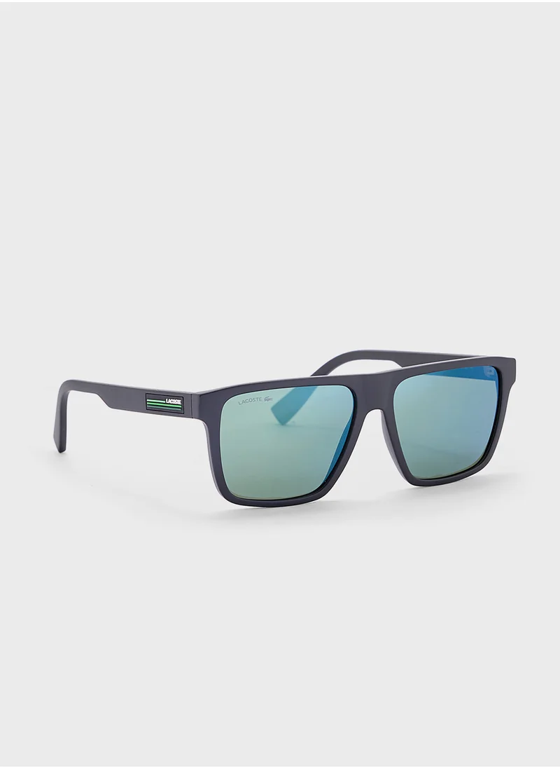 LACOSTE Modified Rectangle Sunglasses L6027S