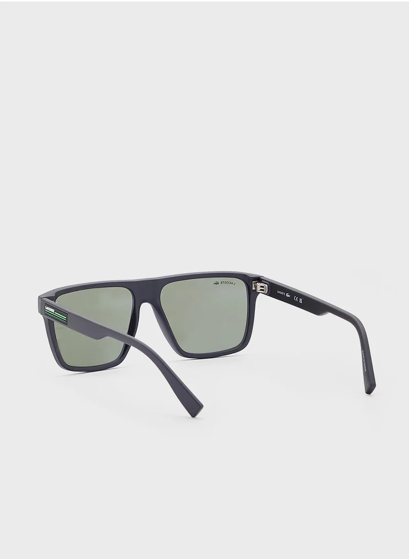 LACOSTE Modified Rectangle Sunglasses L6027S