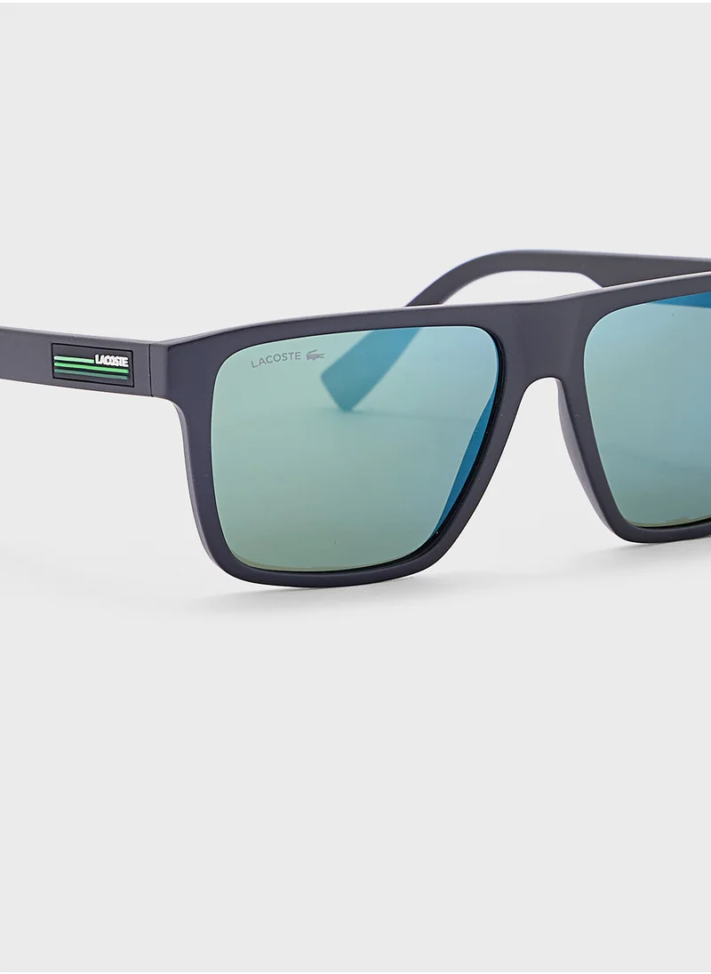 LACOSTE Modified Rectangle Sunglasses L6027S