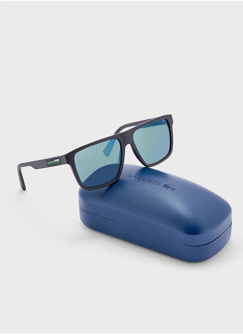 LACOSTE Modified Rectangle Sunglasses L6027S