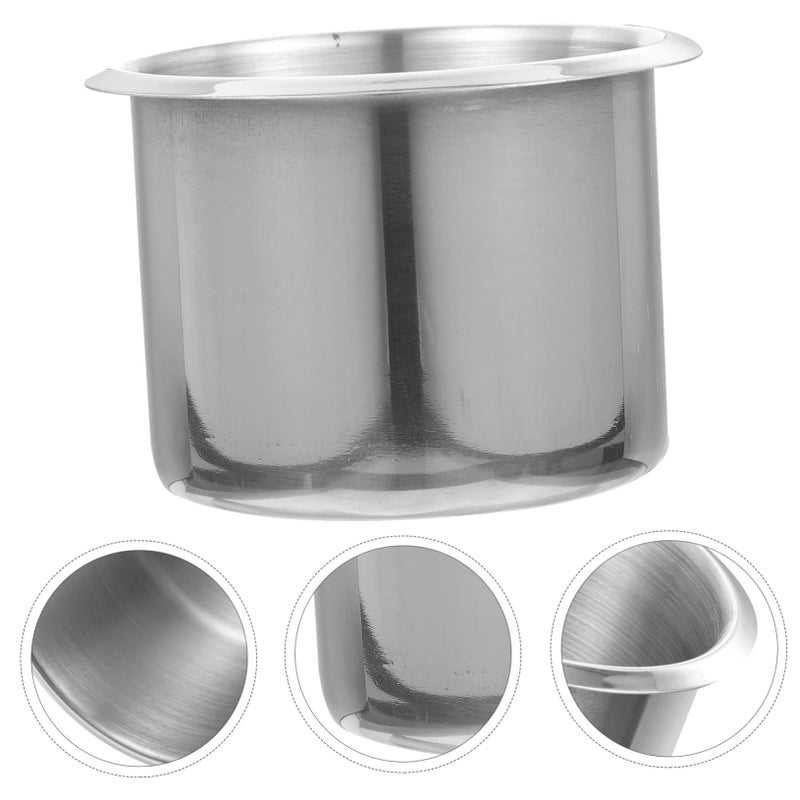 Stainless Steel Car Cup Holder Portable Easy Install Multi Scene Use - Image 5
